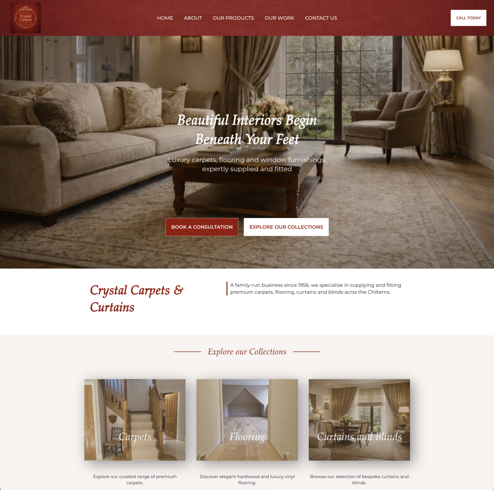 Crystal Carpets is almost finished…